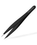 Buy Premyo Precision Eyebrow Tweezers for Ingrown Hair & Splinters - Professional Stainless Steel Rustproof with Case | International Shipping - Buy Online on SooperMarket.com