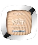 L'Or al Paris Powder Make Up Matting Compact Powder with LSF 8 including mirror and sponge Perfect Match Powder No. 1.R/1.C Rose Ivory 9 G 1.R/1.C Rose Ivory 9 G (1 pack) - Buy Online on SooperMarket.com