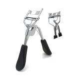 Professional Eyelash Curler - Stainless Steel with Silicone Refill Pad | Universal Fit for All Eye Shapes | Long Lasting Makeup Accessory - Buy Online on SooperMarket.com