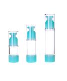 Lurrose Vacuum Container 3PCS 15/30/50ml Airless Pump Bottles Press Pump Cosmetics Container Essence Cleanser Emulsion Storage Dispenser for Travel Travel Spray Bottle Green - Buy Online on SooperMarket.com