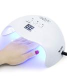 Gel UV LED Nail Lamp,LKE Nail Dryer 40W Gel Nail Polish UV LED Light with 3 Timers Professional for Nail Art Tools Accessories White - Buy Online on SooperMarket.com