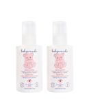 Organic Baby Cuddle Set 2-Piece Liquid Talc Powder No Talcum Prevents Diaper Rash Skin Refreshing & Drying (2 x 125ml) - Buy Online on SooperMarket.com