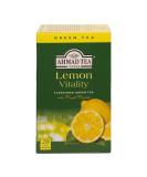 Ahmad Tea Lemon Vitality Green Tea - 6 x 20 Teabags Lemon Vitality 6 x 20 Teabags - Buy Online on SooperMarket.com
