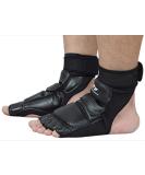 Wonzone Taekwondo Boxing Foot Protector - Martial Arts Sparring Gear for Men Women Kids - Black Small - Buy Online on SooperMarket.com
