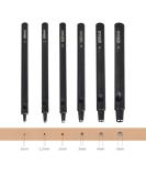 OWDEN Professional 6Pcs. Leather Hollow Punch Set. Size: 1.0-5.0mm for Leather Belt, Watch Band and Leather Strap Gasket. with a Free Mini Cutting mat. - Buy Online on SooperMarket.com