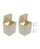 VILLCASE Chicken Nesting Box 2PCS Bird Breeding Hanging Bird Roosting Box Bird Incubation Box Parakeet Nesting Box for Lovebirds Cockatoo Budgie Parrotlets Chicken Nesting Box - Buy Online on SooperMarket.com