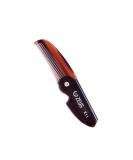 ZEUS Folding Mustache Comb Handmade Saw-Cut Best Moustache Pocket Comb - (Traditional) - K11 - Buy Online on SooperMarket.com