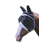 Shires Fine Mesh Fly Mask With Ears - Black: Black: Small Pony Black Small Pony - Buy Online on SooperMarket.com