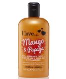 I Love Mango & Papaya Bubble Bath and Shower Cream 500ml - Nourishing Tropical Escape for Your Skin - Buy Online on SooperMarket.com