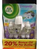 Air Wick Oil Warmer & 7 Scented Oil Refills | Fresh Waters & Lavender - International Shipping Available - Buy Online on SooperMarket.com