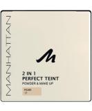 Manhattan 2 in 1 Perfect complexion powder-powder and make-up in one for an absolutely even complexion-color rose 17-1 x 9g 17 rose - Buy Online on SooperMarket.com