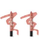 Buy Wet n Wild Color Icon Cream Eyeshadow Multi-Stick Peach Born To Flirt - Pack of 2 | International Shipping Available - Buy Online on SooperMarket.com