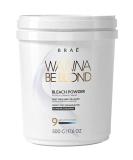Brae Wanna Be Blond Bleach Powder - Collagen-Rich Formula - Safe to Use - Conditioning Effect - Easy to Apply - No Dust Release - Buy Online on SooperMarket.com