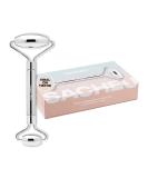 SACHEU Stainless Steel Facial Roller - Reduce Puffiness, Inflammation & Boost Circulation - Dual Sided Metal Face Roller for Cooling Massage - Includes Travel Pouch - Buy Online on SooperMarket.com