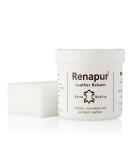 Renapur Leather Balsam 200ml + Applicator Sponge | Natural Conditioner & Restorer for Sofas, Furniture, Shoes, Bags, Car Seats, Saddlery | Protector for Leather - Original - Buy Online on SooperMarket.com