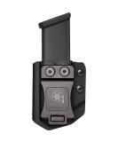 Amberide Universal Mag Carrier IWB/OWB KYDEX Magazine Holster Fit: 9mm/.40 Double Stack - 9mm/.40 Single Stack - .45ACP Double Stack - .45ACP Single Stack Black 9mm/.40 Double Stack Mag Carrier - Buy Online on SooperMarket.com