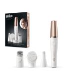 Braun Face Epilator Facespa Pro 911, Facial Hair Removal for Women, 3-in-1 Epilating, Cleansing Brush and Skin Toning with 3 extras - Buy Online on SooperMarket.com