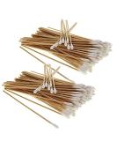 200x 15cm Cotton Swabs - Kosmetex Wooden Stick with Soft Cotton Head | Quality Cosmetic & Personal Care - Buy Online on SooperMarket.com