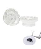 Luckycivia 300 Pcs Lashes Fan Glue Cups  Quick Cup for Sharpening or Closing Volume Fans Eyelash Extensions  Glue Holder and Lash Organizer Tool White - Buy Online on SooperMarket.com