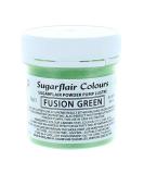Natural Fusion Green Edible Lustre Powder - Food Grade Color Dust for Brush On or Spray - 25g - Buy Online on SooperMarket.com