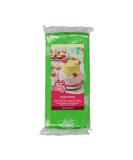 Funcakes Rollfondant Spring Green - 1kg | Easy to Use Smooth & Flexible Cake Decorating | Halal Kosher & Gluten-Free - Buy Online on SooperMarket.com