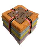 Petal Cliff 12 Pack 100% Cotton Wash Cloth Set - Extra Soft & Absorbent - 12x12 Size - Machine Washable - Assorted Colors - Buy Online on SooperMarket.com