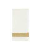 Paper Dinner Napkins | Gold Border | 50 Pcs. - Buy Online on SooperMarket.com