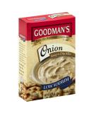 Goodman's Onion Soup & Instant Onion Dip Mix, Low Sodium - 2.75 oz - Buy Online on SooperMarket.com
