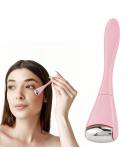 Mini Ice Roller Facial Massage Tool - Pink Eye Roller for Puffiness Relief & Skin Care - Buy Online on SooperMarket.com