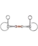 Shires Hanging Cheek Copper Snaffle 5.5 | Premium Steel Horse Bit for International Shipping - Buy Online on SooperMarket.com