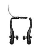 SHIMANO DEORE BR-T610 V-Brake Rear - Black | S70C Shoe | 16.0/25.0MM Fixing Bolts | Inner Cable Lead | 90 DEG - Buy Online on SooperMarket.com