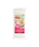 Funcakes Rollfondant Bright White: Easy to use smooth flexible soft and flexible perfect for decorating cakes halal kosher and gluten -free.1 kg Bright White 1 kg - Buy Online on SooperMarket.com