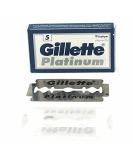 25 Gillette Platinum Double Edge Razor Blades Made in Russia - Buy Online on SooperMarket.com