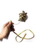 Leather Harness Strap for Tortoise Adjustable Small Pet Harness Reptile Leash Turtle Leash Pet Walking Lead - Buy Online on SooperMarket.com