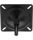 Attwood 1002 Lock'N-Pin 3/4" Pin Seat Mount - Zinc Plated Steel, 2-3/4" Steel Pin with Spring - Buy Online on SooperMarket.com