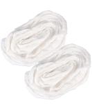 DOITOOL 2 Hairdressing Makeup Supplies - White Absorbent Cosmetic Pads for Professional Use | International Shipping Available - Buy Online on SooperMarket.com