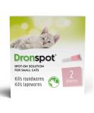 Dronspot Spot On Wormer for Small Cats - 0.5 to 2.5kg - 2 pipettes 2 pipettes Small Cats (0.5-2.5kg) - Buy Online on SooperMarket.com