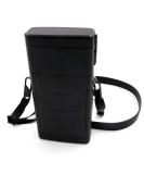 CUESOUL ANTIE Hard Dart Case - Holds 6 Steel/Soft Tip Darts, Extra Tips, Shafts & Flights - Durable Solid Black Design - Buy Online on SooperMarket.com