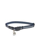 tractive Rogz AlleyCat Safety Collar. Breakaway & weight-adjustable for maximum peace of mind. (Dark Blue) - Buy Online on SooperMarket.com