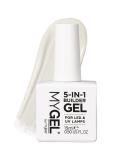 Mylee 5 in 1 Builder Base Strengthening Gel 15ml UV/LED Nail Polish Coat for Hard Strong Nails Tips & Extensions For Nail Art Decoration Decals & Jewels Professional Manicure Repair (Clear) - Buy Online on SooperMarket.com