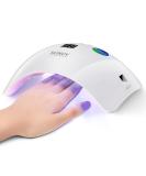 SunuV UV LED nail lamp for gel nails with 30 60 99S Timer settings automatic infrared sensor LCD display suitable for home and salon gift for Valentine's Day for women - Buy Online on SooperMarket.com
