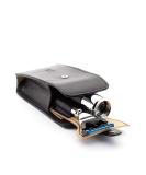 M hle Travel Set - Silvertip Fibre Brush & Gillette-Compatible Razor in Black Leather Case | Premium Shaving Accessories for International Shipping - Buy Online on SooperMarket.com