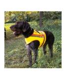 Reflective vest for dogs dog warning vest AKAH size 1 for dachshunds: neck circumference yellow - Buy Online on SooperMarket.com
