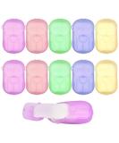 Timeset 200 pieces soap leaves disposable paper soap 10 boxes portable mini soap leaves disposable-paper soap paper soap for traveling camping for washing outdoors 20 pieces every box - Buy Online on SooperMarket.com