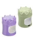 Mini High-Efficiency UV Nail Lamp - Dual Light Source Type-C Powered - On-The-Go Nail Art (Purple+Green) - Buy Online on SooperMarket.com