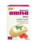 Amisa Organic Spelt Melba Toast - 200g (0.44lbs) - Buy Online on SooperMarket.com