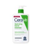 CeraVe Hydrating Facial Cleanser | Moisturizing Non-Foaming Face Wash with Hyaluronic Acid, Ceramides and Glycerin | Fragrance Free Paraben Free | 19 Fluid Ounce 19 Fl Oz (Pack of 1) - Buy Online on SooperMarket.com