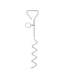 Milestone Camping 31690 Outdoor Corkscrew Tie Out Stake / Keyring Attachment / Tether Pets and Tents / Ideal for Camping Hiking Fishing and More - Buy Online on SooperMarket.com