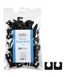 ForPro Sole Toe Separators - Black Luxurious Foam Separators - Individual Toe Separators for Pedicures  144-Count - Buy Online on SooperMarket.com