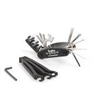 WOTOW Bike Repair Tool Kit, 16 in 1 Bicycle Multitool with Bike Tire Levers Hex Spoke Wrench, Multi Function Accessories Set for Road Mountain Bikes - Buy Online on SooperMarket.com